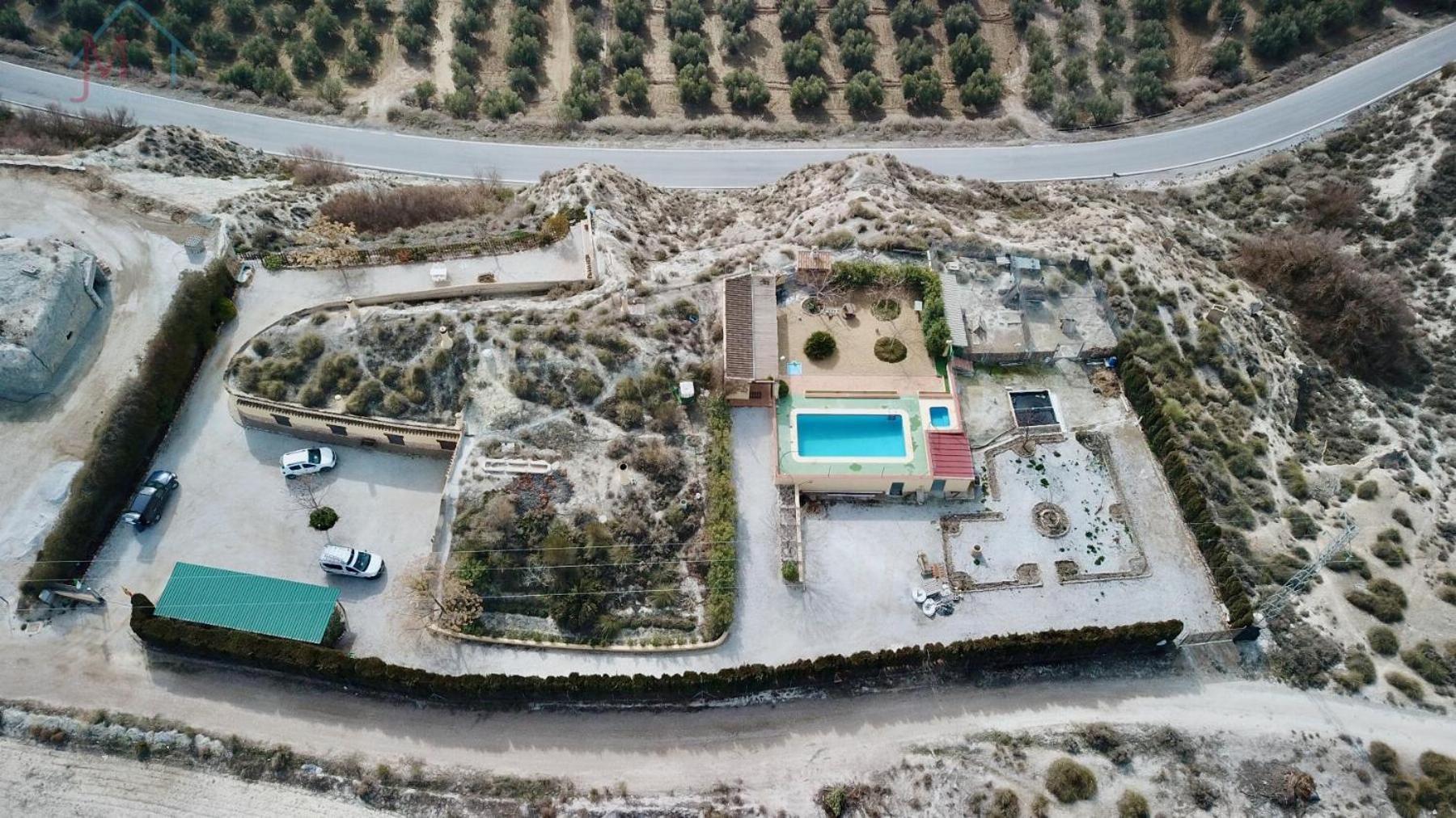 Cueva El Monteron Villa Cullar de Baza Exterior photo